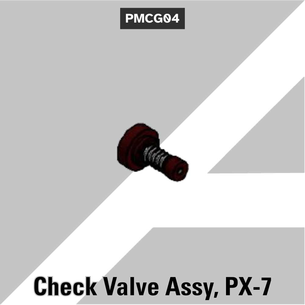 PMCG04 Check Valve Assy, PX-7
