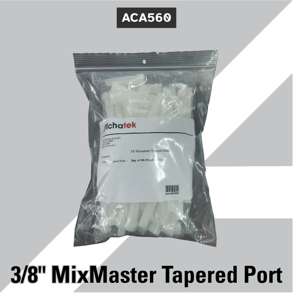 ACA560 3/8" MixMaster Tapered Port - 100 ea