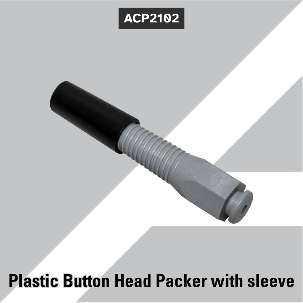 ACP2102 Plastic Button Head Packer with sleeve