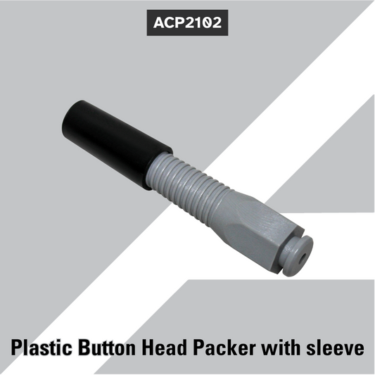 ACP2102 Plastic Button Head Packer with sleeve