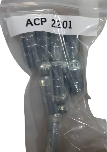 ACP2201 Standard Zerk Coupler-4-Claw