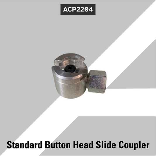 ACP2204 Standard Button Head Slide Coupler