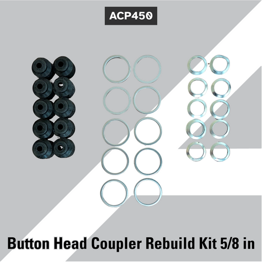 ACP450 Button Head Coupler Rebuild Kit 5/8 in - 1