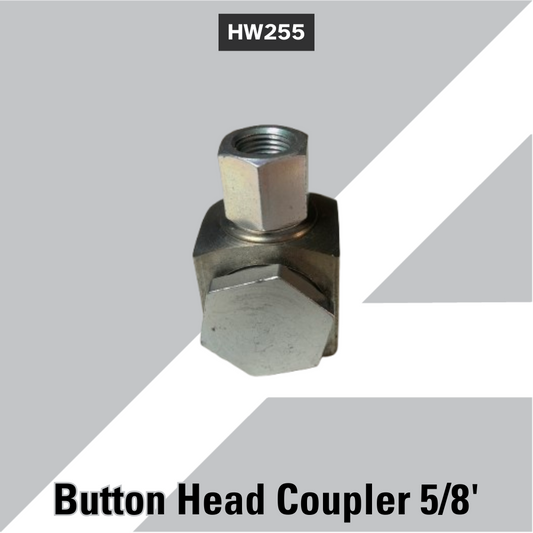 HW255 Button Head Coupler 5/8'