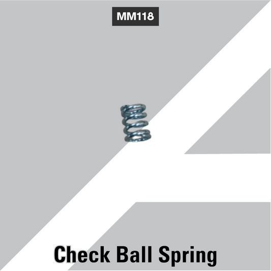 MM118 Check Ball Spring