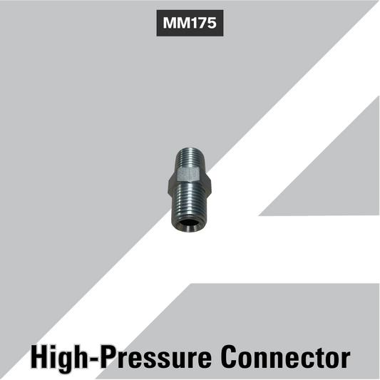MM175 High-Pressure Connector - 1/4 in male x1