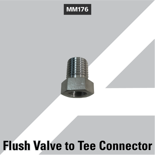 MM176 Flush Valve to Tee Connector