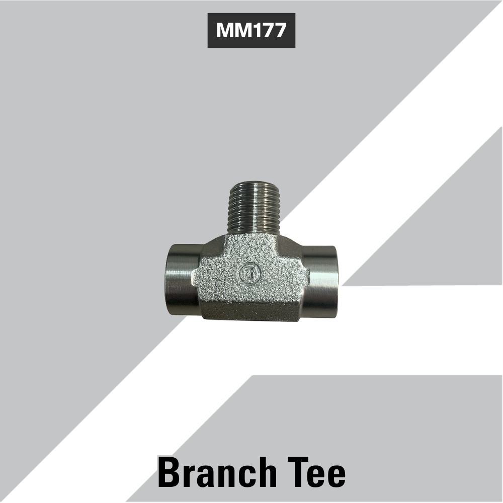 MM177 Branch Tee 1/8 in