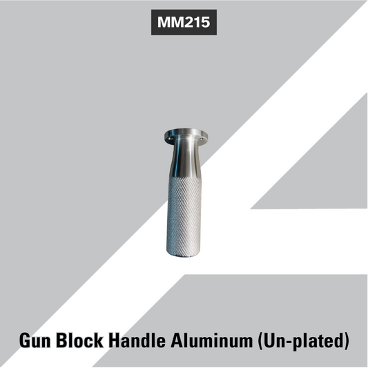 MM215 Gun Block Handle Aluminum (Un-plated)