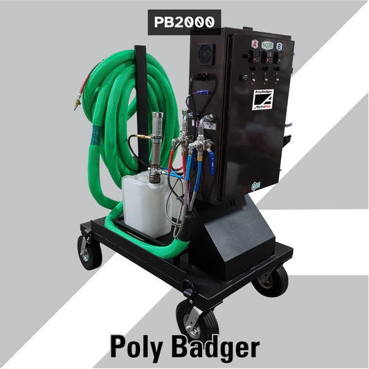 PB2000 Poly Badger System for Slab Lifting