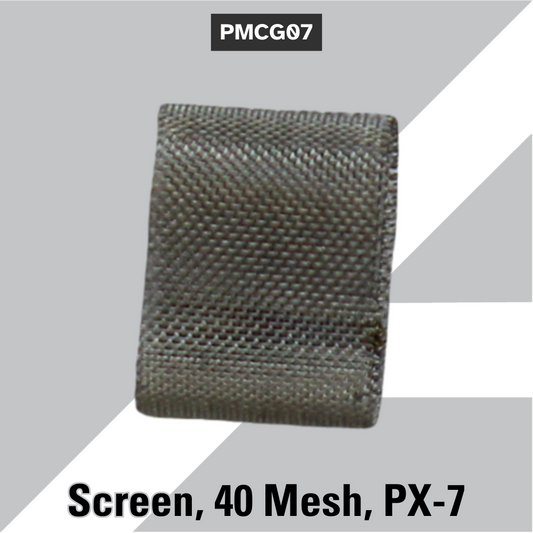 PMCG07 Screen, 40 Mesh, PX-7