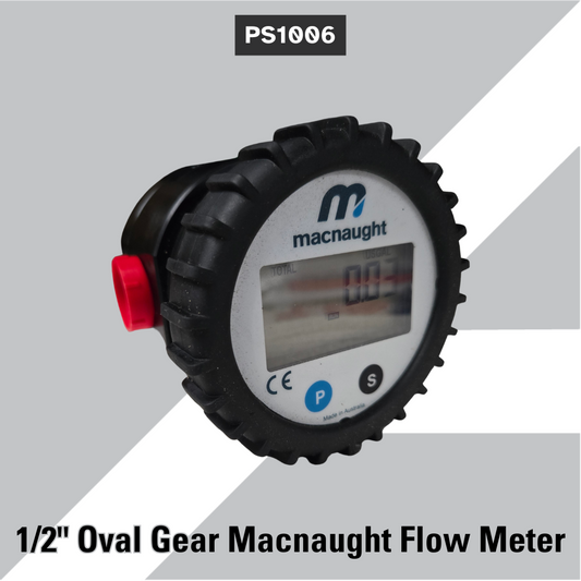 PS1006 1/2" Oval Gear Macnaught Flow Meter